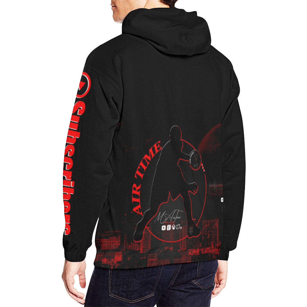 YT20-AirTime-Hoodie All Over Print Hoodie for Men/Large Size (USA Size) (Model H13)