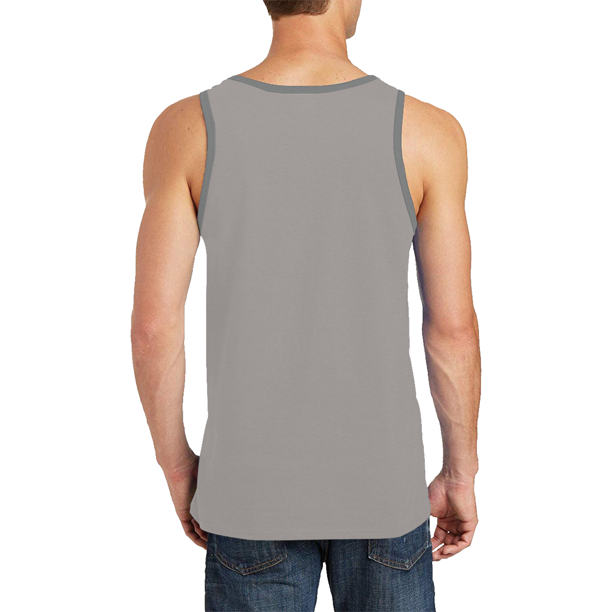 Ash Men's All Over Print Tank Top (Model T57)