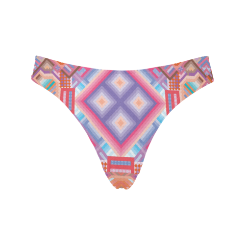 Researcher Women's All Over Print Thongs (Model L30)