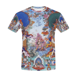Four Heavenly Kings, by Ivan Venerucci Italian Style All Over Print T-Shirt for Men (USA Size) (Model T40)