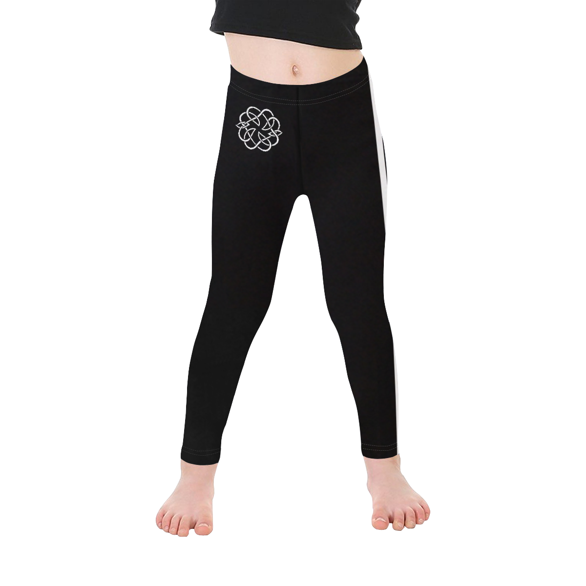 Celtic knot leggings Kid's Ankle Length Leggings (Model L06)