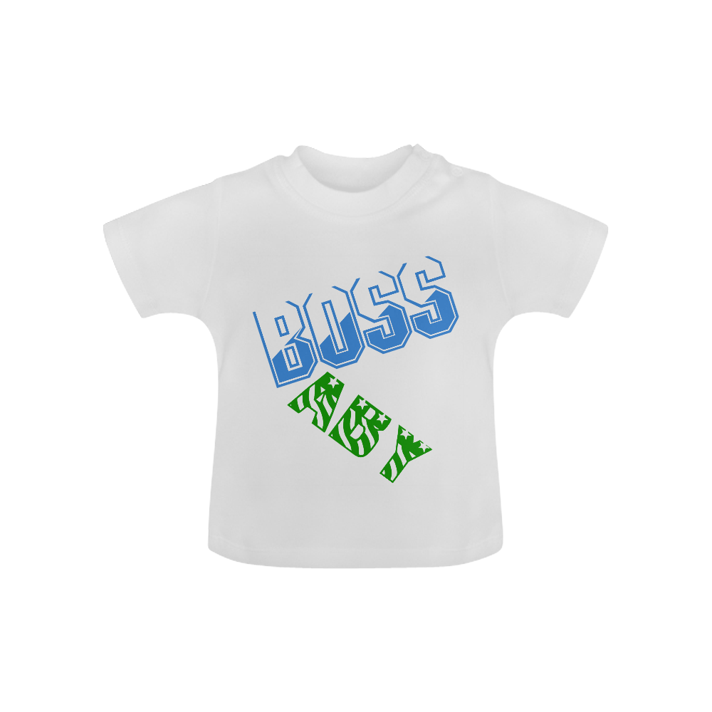 White Boss Baby Tee Baby Classic T-Shirt (Model T30)