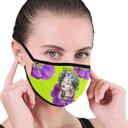 Fairlings Delight's The Word Collection- Blessed 53086a1 Mouth Mask