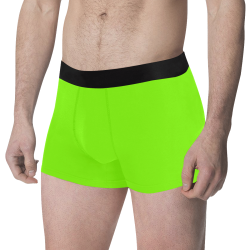 color chartreuse Men's All Over Print Boxer Briefs (Model L34)