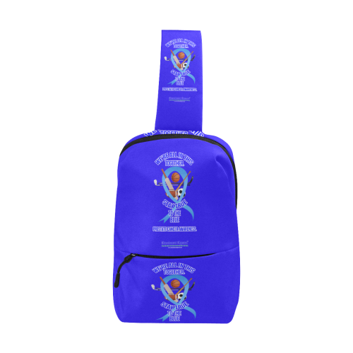 Prostate-Cancer-Awareness-Shoulder Bag Chest Bag (Model 1678)