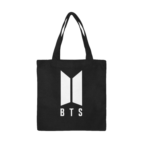 BTS All Over Print Canvas Tote Bag/Small (Model 1697)