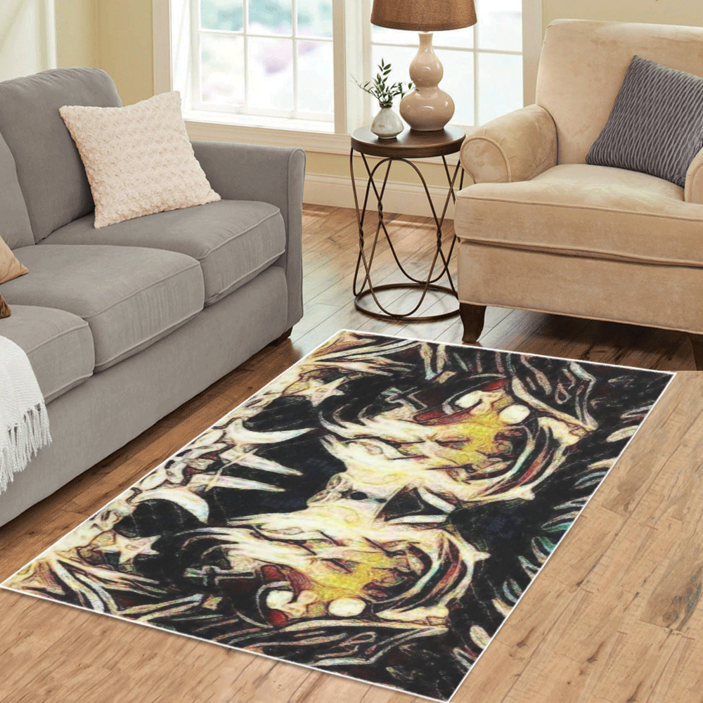 RugforYourFeet. Area Rug 5'3''x4'