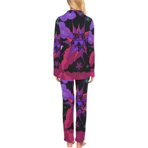 Abstract #9 2020 Women's Long Pajama Set