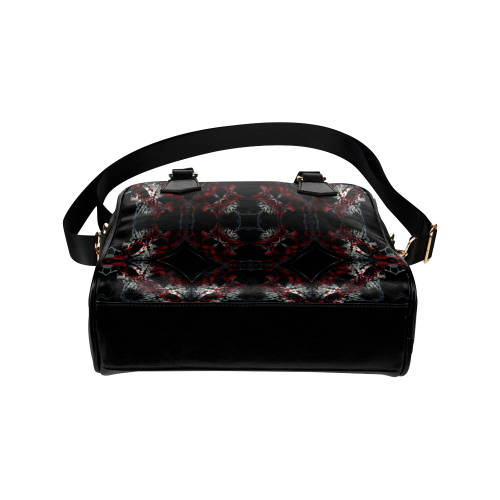 Awesome Gothic Lord Mobloch Vampire Demon Design Design Darkstar Shoulder Handbag (Model 1634)