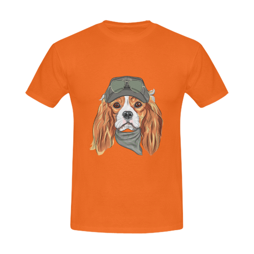 Dog Men's T-Shirt in USA Size (Front Printing Only)