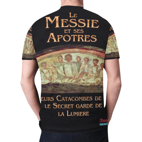 MessiahDesign-in-Fren New All Over Print T-shirt for Men (Model T45)