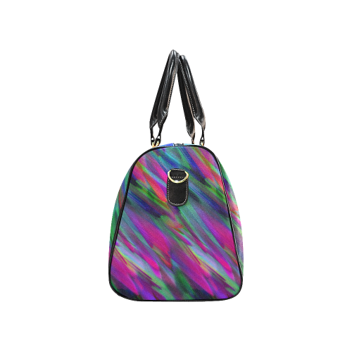 Colorful digital art splashing G400 New Waterproof Travel Bag/Small (Model 1639)