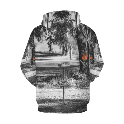 Disc Golf Hoodie All Over Print Hoodie for Men (USA Size) (Model H13)