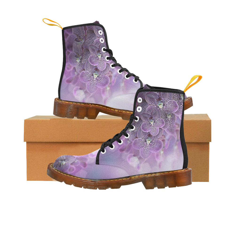violet-orchids Martin Boots For Women Model 1203H
