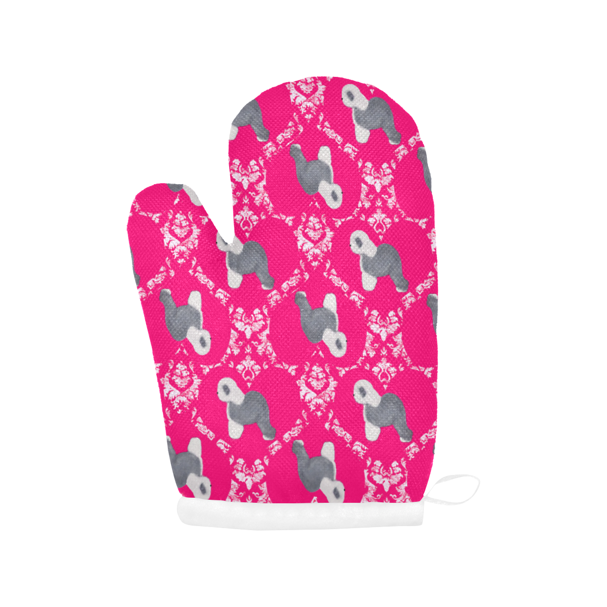 windee heart2 Oven Mitt (Two Pieces)