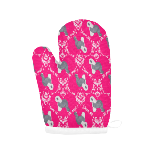 windee heart2 Oven Mitt (Two Pieces)