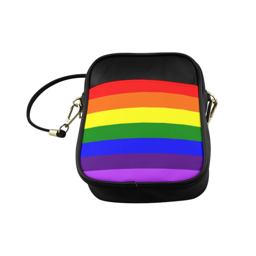 Rainbow Flag (Gay Pride - LGBTQIA+) Sling Bag (Model 1627)