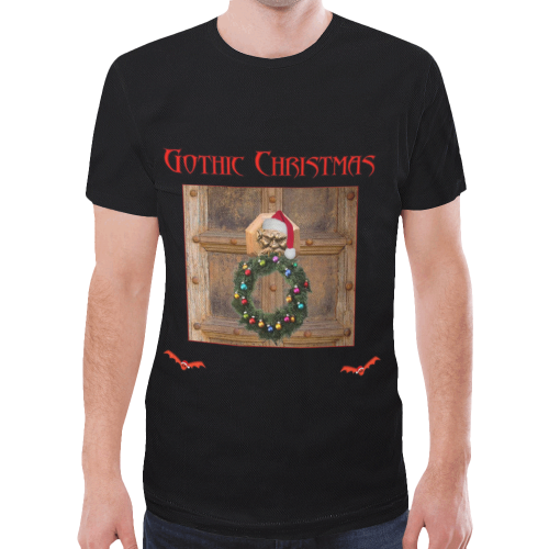 Gothic Christmas New All Over Print T-shirt for Men (Model T45)
