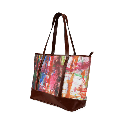 Paint on a white background Tote Handbag (Model 1642)
