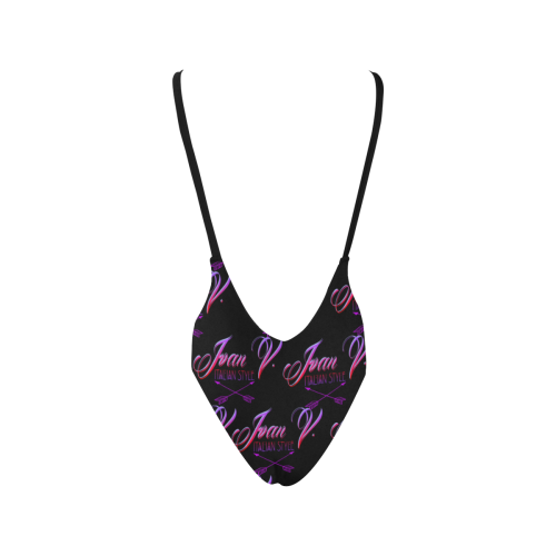 Ivan Venerucci Italian Style brand Sexy Low Back One-Piece Swimsuit (Model S09)