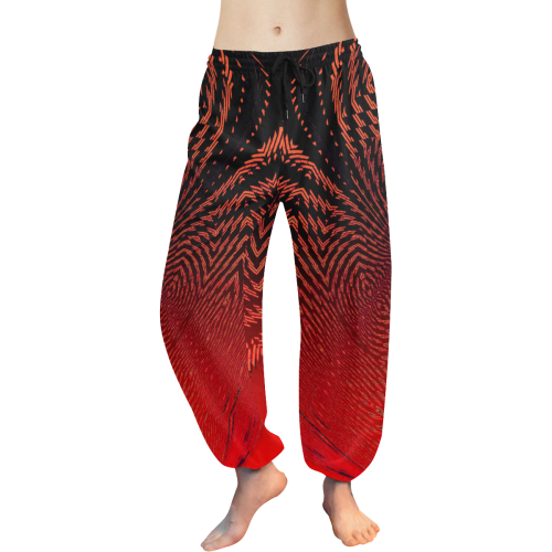 BLRED Women's All Over Print Harem Pants (Model L18)