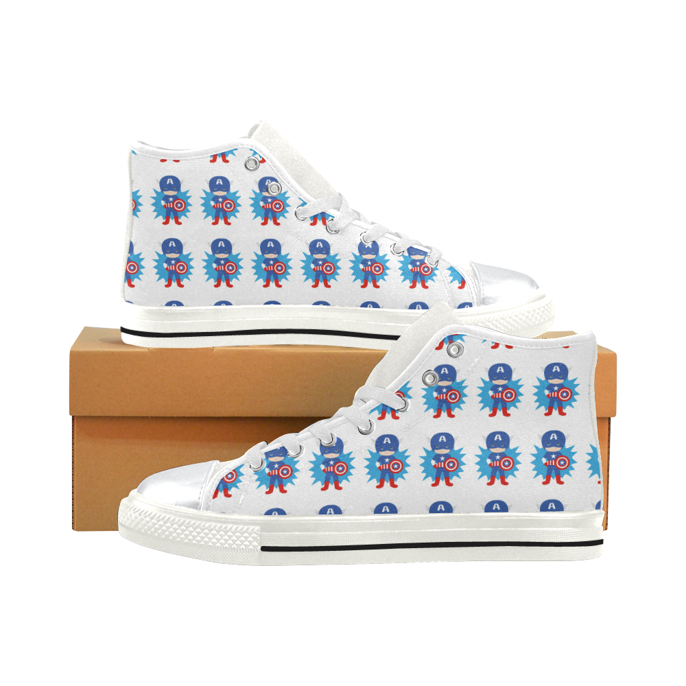 21kd High Top Canvas Shoes for Kid (Model 017)