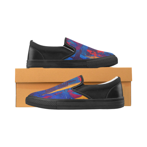 oil_l Slip-on Canvas Shoes for Men/Large Size (Model 019)