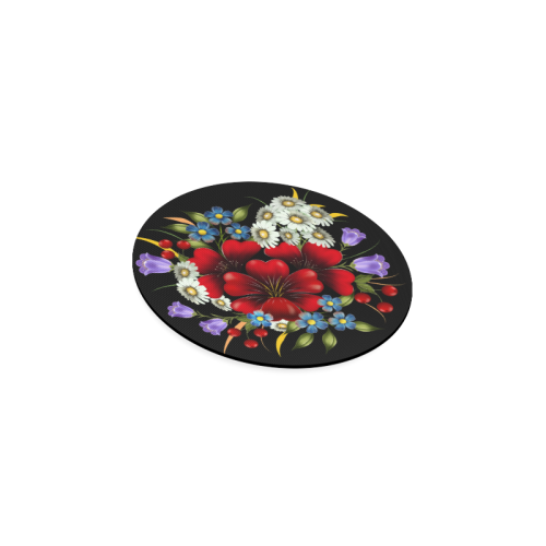 Bouquet Of Flowers Round Coaster