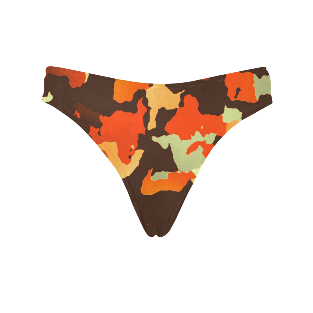 new modern camouflage C by JamColors Women's All Over Print Thongs (Model L30)
