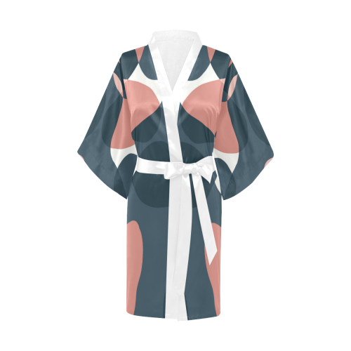 Abstract Kimono Robe