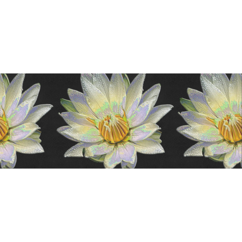 Flowers: Enameled Waterlilies Gift Wrapping Paper 58"x 23" (1 Roll)