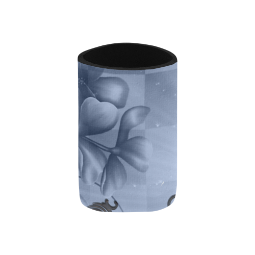 Wonderful floral design Neoprene Can Cooler 4" x 2.7" dia.
