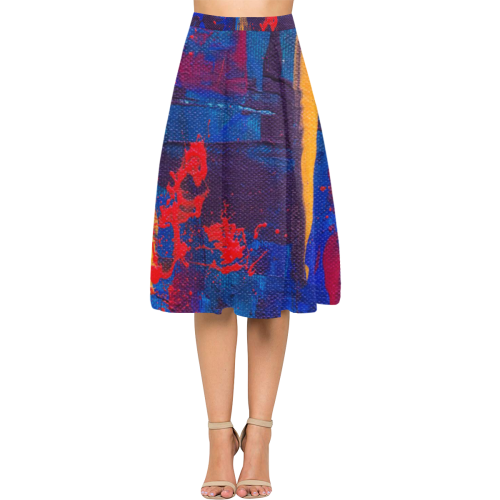 oil_l Aoede Crepe Skirt (Model D16)