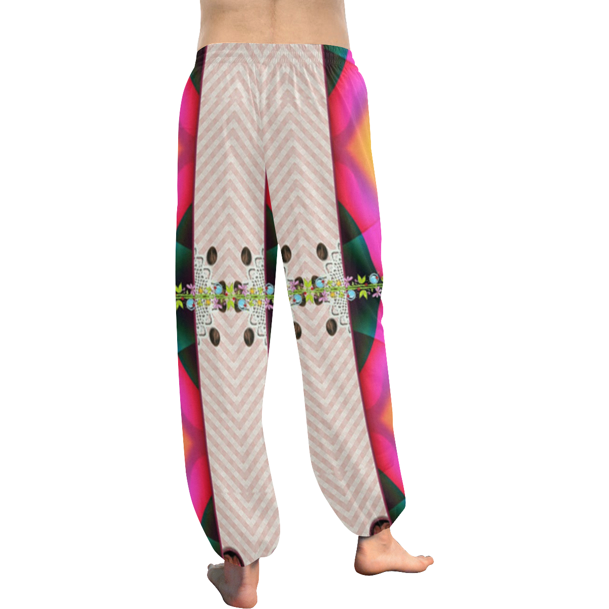 wraped  Harem Pants -with pattern-annabellerockz Women's All Over Print Harem Pants (Model L18)
