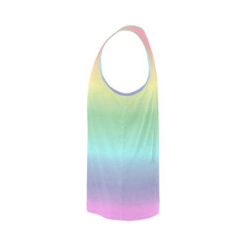 Pastel Rainbow All Over Print Tank Top for Men (Model T43)