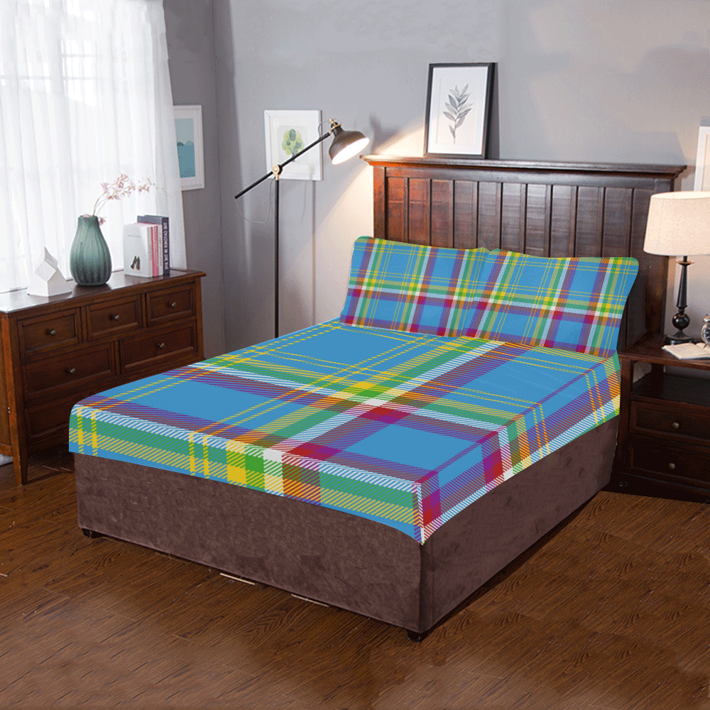 Yukon Tartan 3-Piece Bedding Set