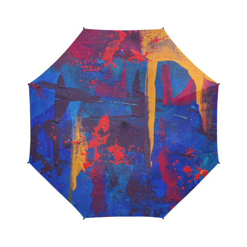oil_l Semi-Automatic Foldable Umbrella (Model U05)