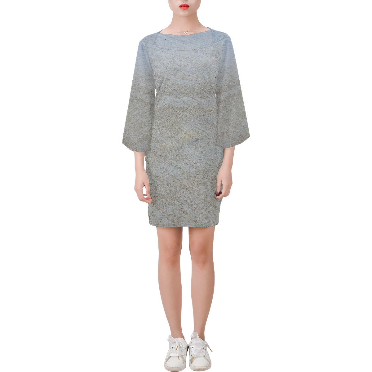 Sand - nothing but Sand Bell Sleeve Dress (Model D52)