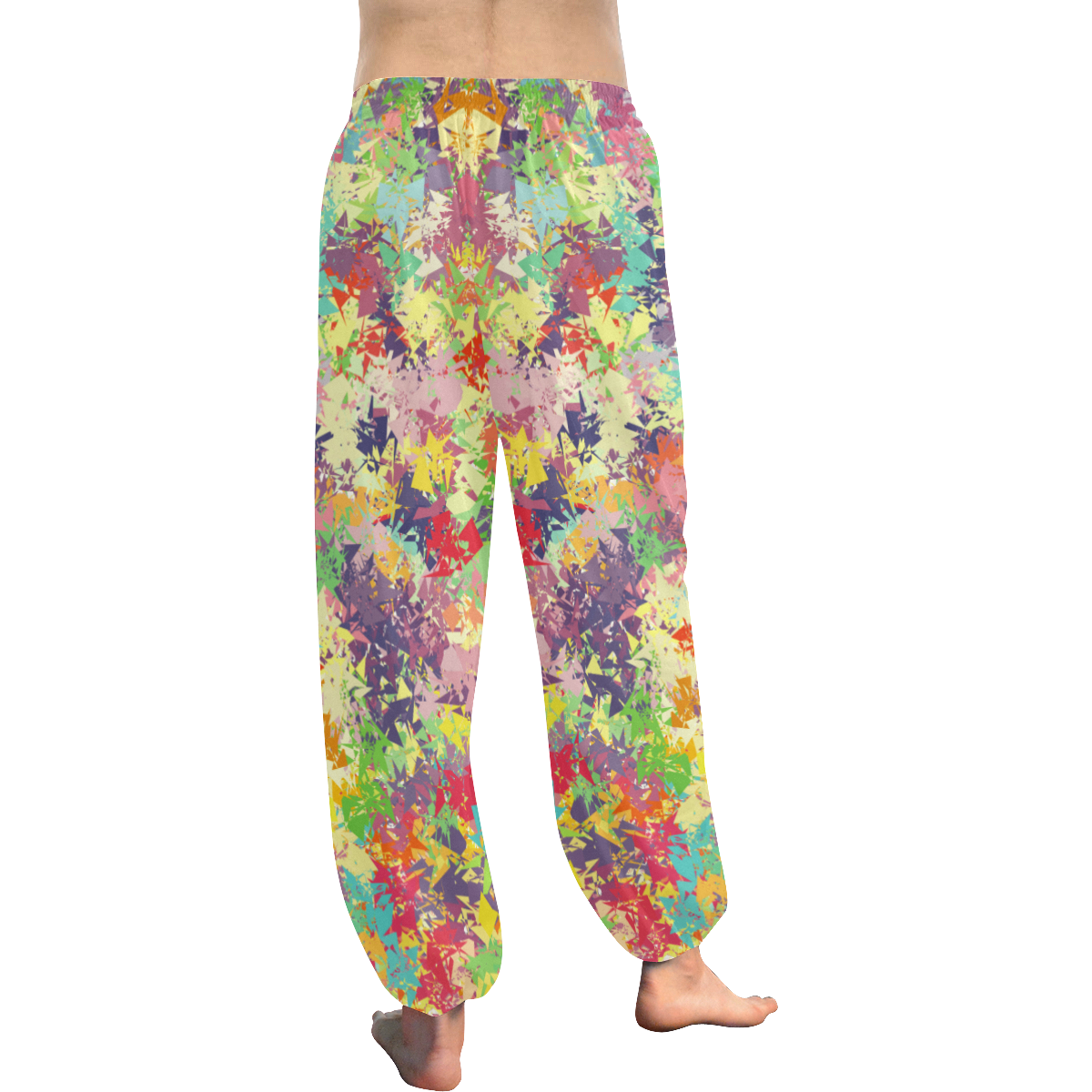 colorful pattern Women's All Over Print Harem Pants (Model L18)
