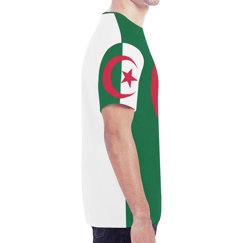 Algeria - Official World Peace Flag New All Over Print T-shirt for Men (Model T45)