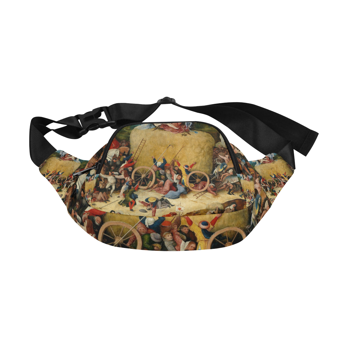 Hieronymus Bosch-The Haywain Triptych 2 Fanny Pack/Small (Model 1677)