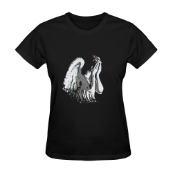 Alert - Weeping Angel  - Dont Blink 1 Sunny Women's T-shirt (Model T05)