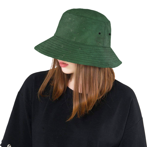 cotton-green All Over Print Bucket Hat