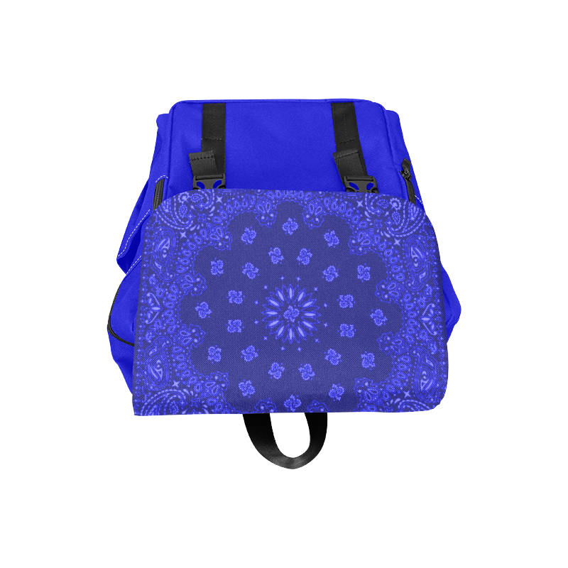 mce bandana backpack blue 4 Casual Shoulders Backpack (Model 1623)