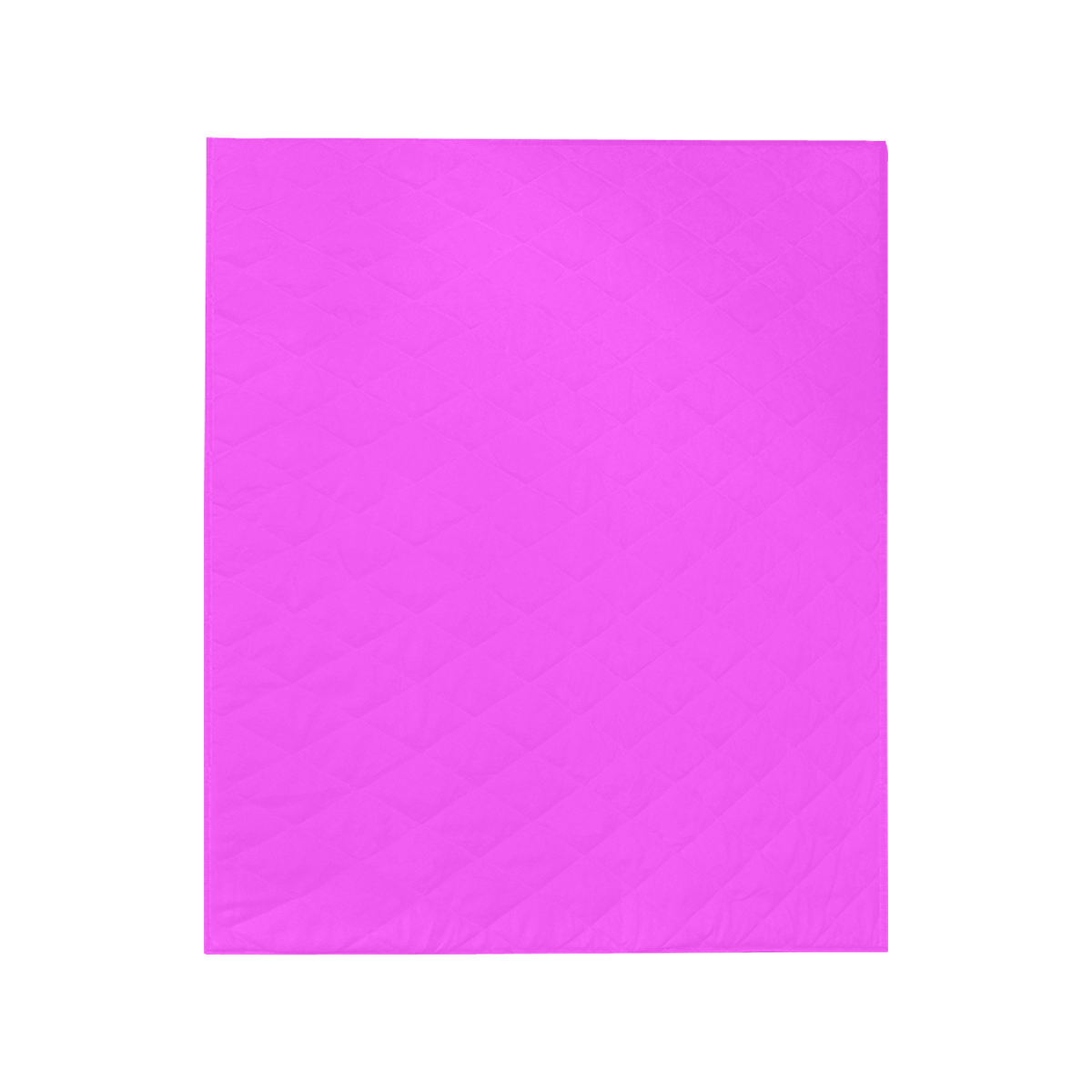 Neon Pink Quilt 50"x60"