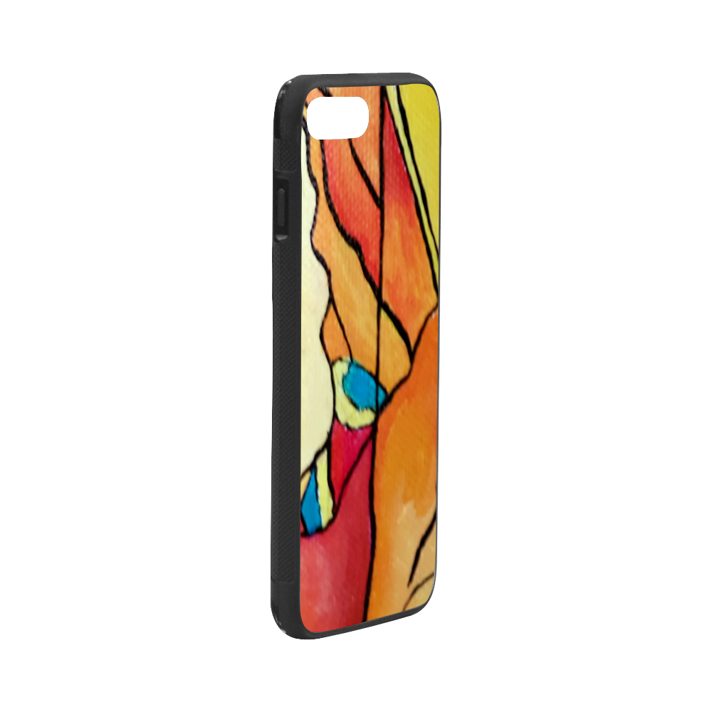 ABSTRACT Rubber Case for iPhone 7 plus (5.5”)