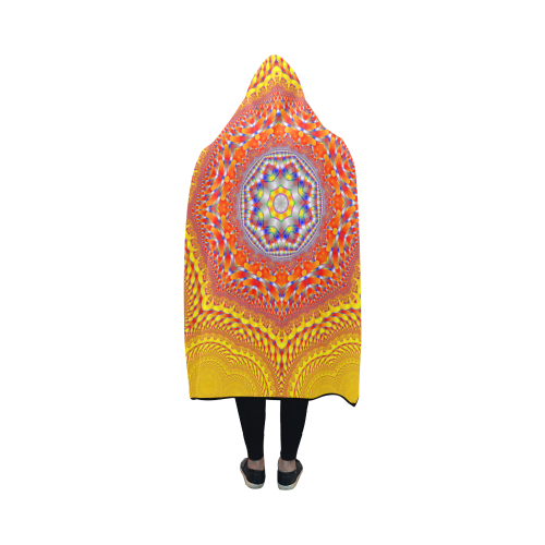 Face to Face Hooded Blanket 50''x40''