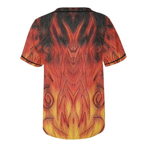 Knew Jersee Devils. All Over Print Baseball Jersey for Men (Model T50)