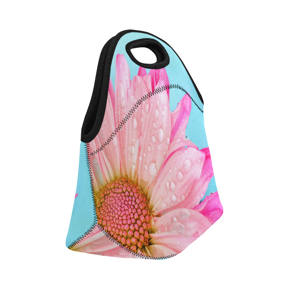 Flower Neoprene Lunch Bag/Small (Model 1669)