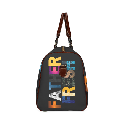 FF Minimalist Black Waterproof Travel Bag/Large (Model 1639)